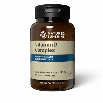 Complex de vitamine B (120 caps.) NSP, ref. 1773