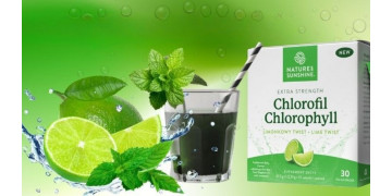 Nou! Clorofilă în plic cu aromă de lămâie NSP Nou! Clorofilă în plic cu aromă de lămâie NSP