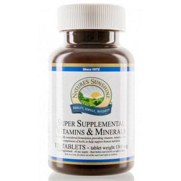 Super Supplemental Vitamins & Minerals NSP, ref. 1817